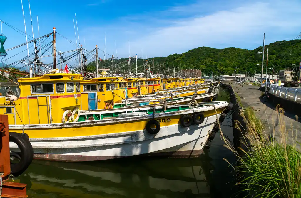 有田市 箕島漁港、女ノ浦海水浴場