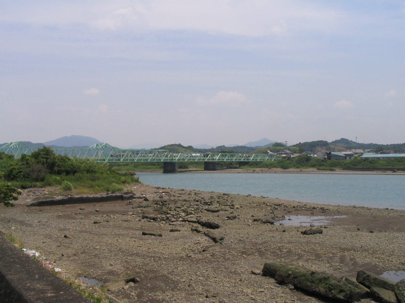 日高川河口北岸