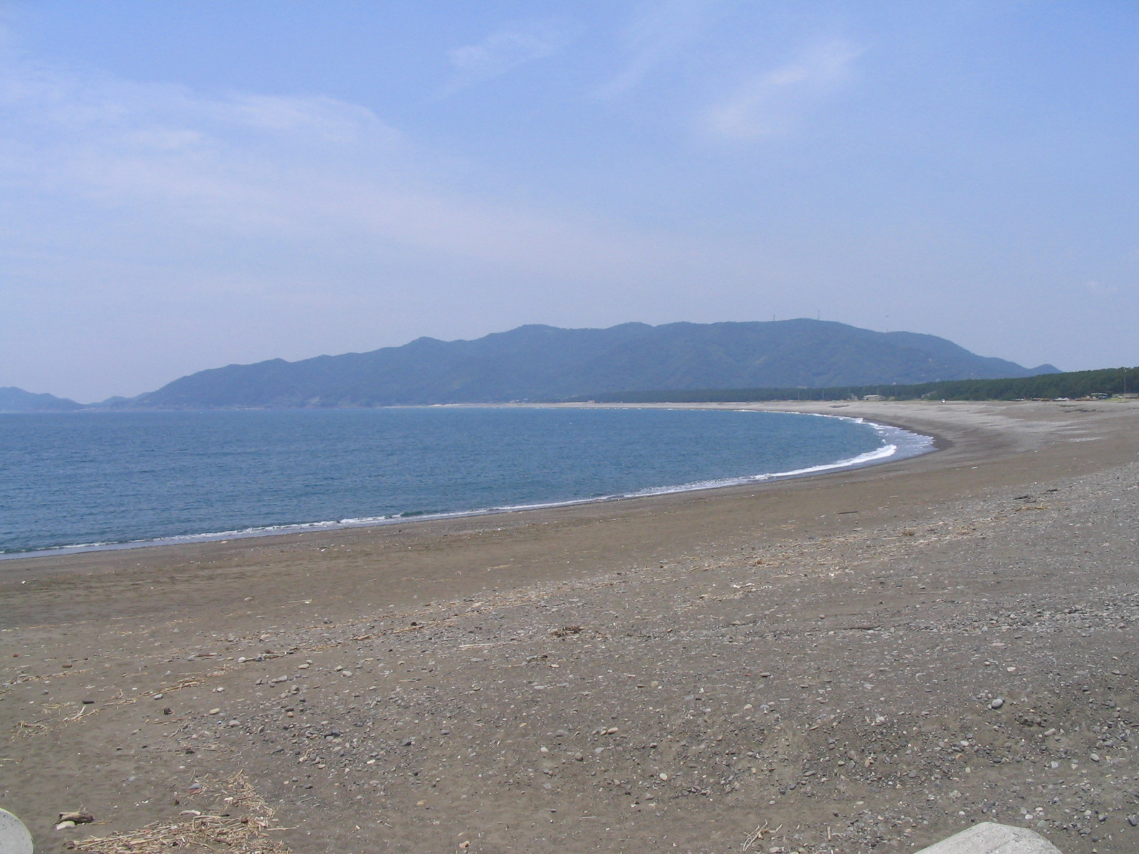 日高川河口北岸