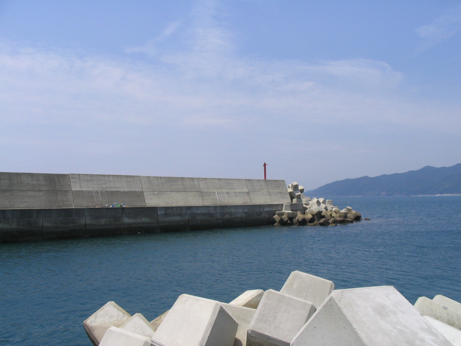 日高川河口北岸